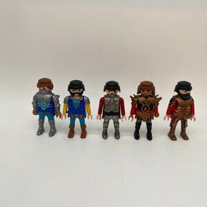 Geobra Playmobil Knights & Pirates Set of 5 Figurines
